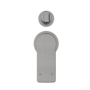 Nova Gun Metal Grey Wall Diverter - Acqua Bathrooms