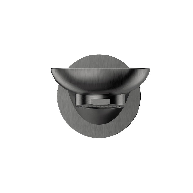 Nova Gun Metal Grey Bath Spout - Acqua Bathrooms