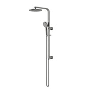 Nova Gun Metal Multifunction Shower Rail - Acqua Bathrooms