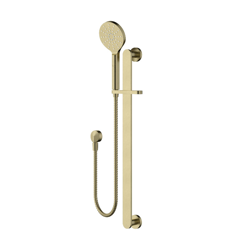 Nova Brushed Bronze Shower Rail - Acqua Bathrooms