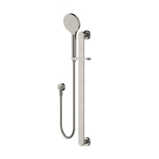 Nova Warm Brushed Nickel Shower Rail - Acqua Bathrooms