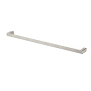 Nova Warm Brushed Nickel 750mm Single Towel Rail - Acqua Bathrooms