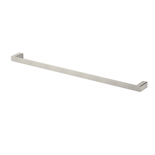 Nova Warm Brushed Nickel 750mm Single Towel Rail - Acqua Bathrooms