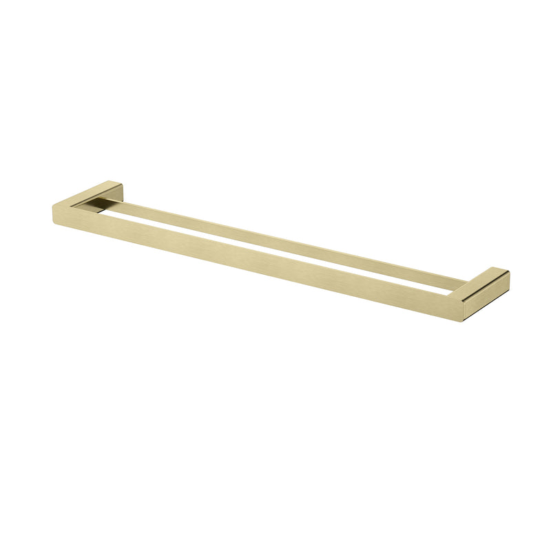 Nova Brushed Bronze 600mm Double Towel Rail - Acqua Bathrooms