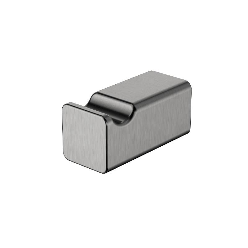 Nova Gun Metal Robe Hook - Acqua Bathrooms