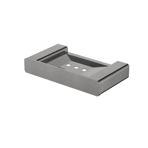 Nova Gun Metal Soap Dish Holder - Acqua Bathrooms