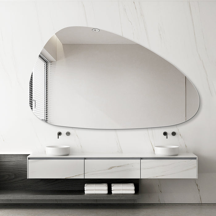 Oblonga 1500 x 900 Asymmetrical Polished Edge Mirror