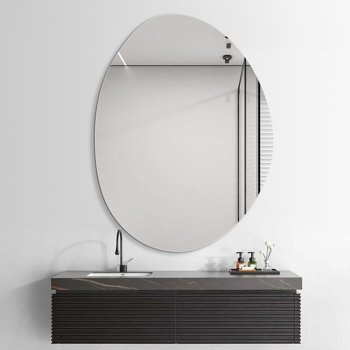 Oblonga 750 x 1000 Asymmetrical Polished Edge Mirror