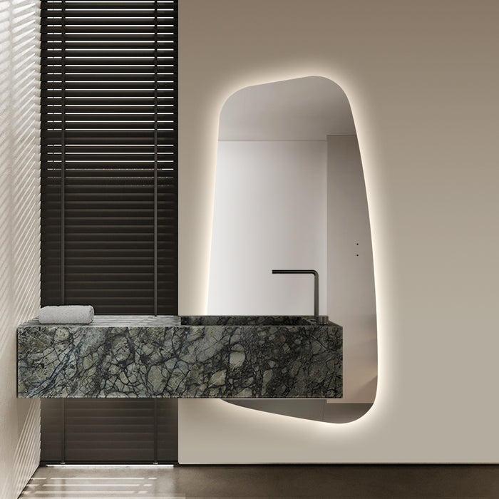Orella 500 x 1000 Touchless LED Mirror - Three Light Temperatures