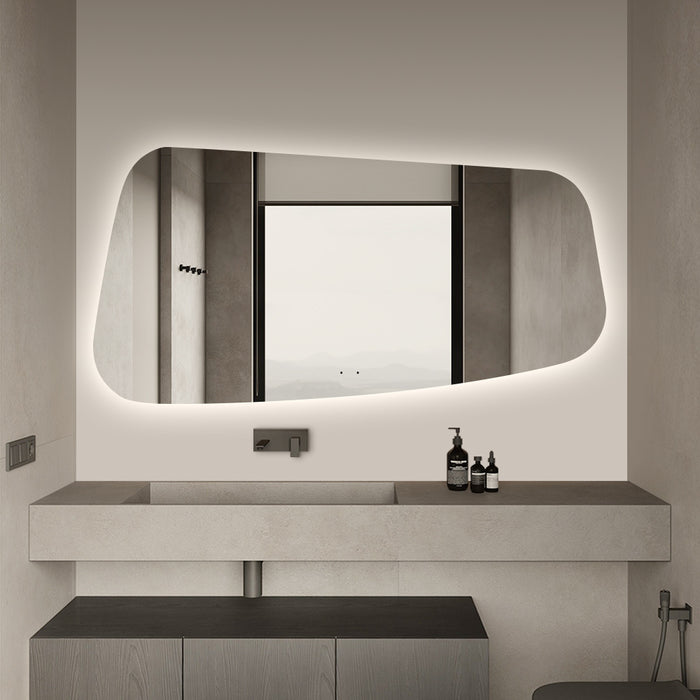 Orella 500 x 1000 Touchless LED Mirror - Three Light Temperatures - Image 2