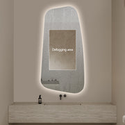 Orella 500 x 1000 Touchless LED Mirror - Three Light Temperatures - Image 4