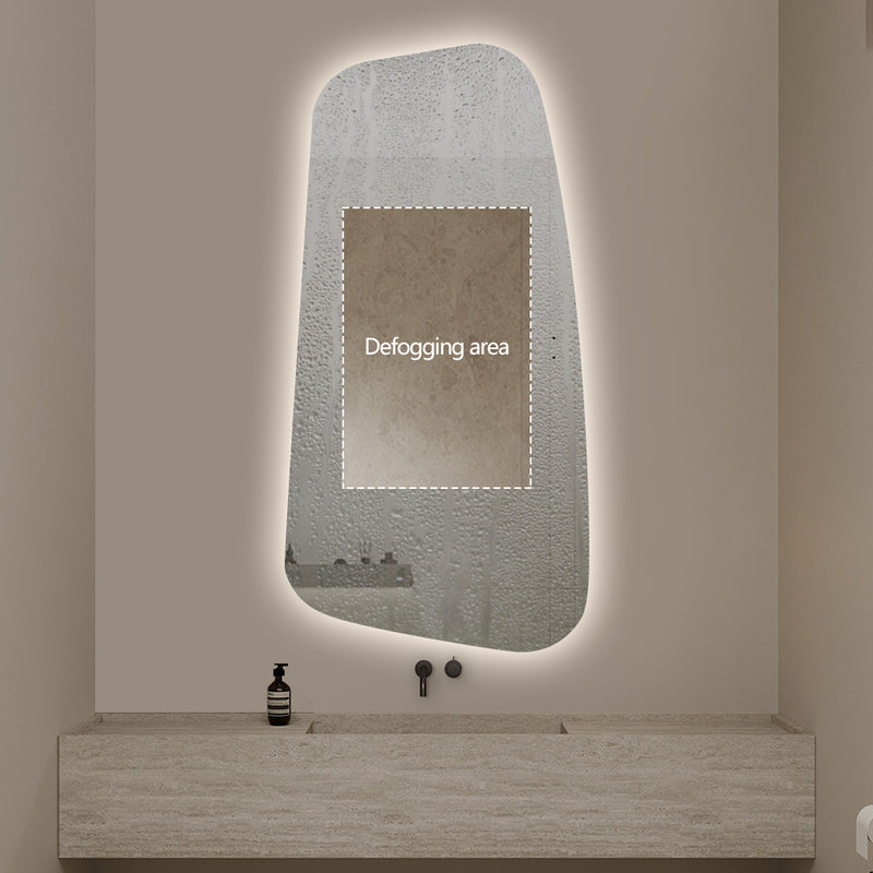 Orella 500 x 1000 Touchless LED Mirror - Three Light Temperatures - Image 4