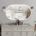 Oval Pill Touchless 1200 x 700 LED Mirror - Three Light Temperatures - Acqua Bathrooms