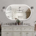 Oval Pill Touchless 1200 x 700 LED Mirror - Three Light Temperatures - Acqua Bathrooms