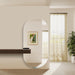 Oval 1000 x 2000 Polished Edge Mirror - Image 2