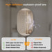 Oval 1200 x 2000 Polished Edge Mirror - Image 4