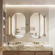 Oval Pill 1500 x 800 Polished Edge Mirror - Acqua Bathrooms