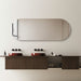 Oval 600 x 1650 Polished Edge Mirror - Image 3