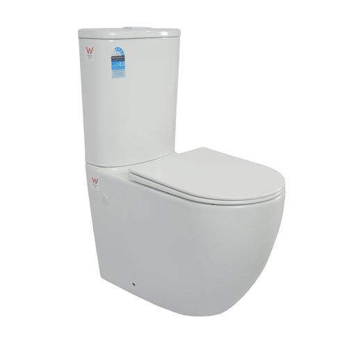Ovo Rimless Toilet Suite - Acqua Bathrooms