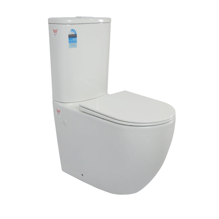 Ovo Rimless Toilet Suite - Acqua Bathrooms