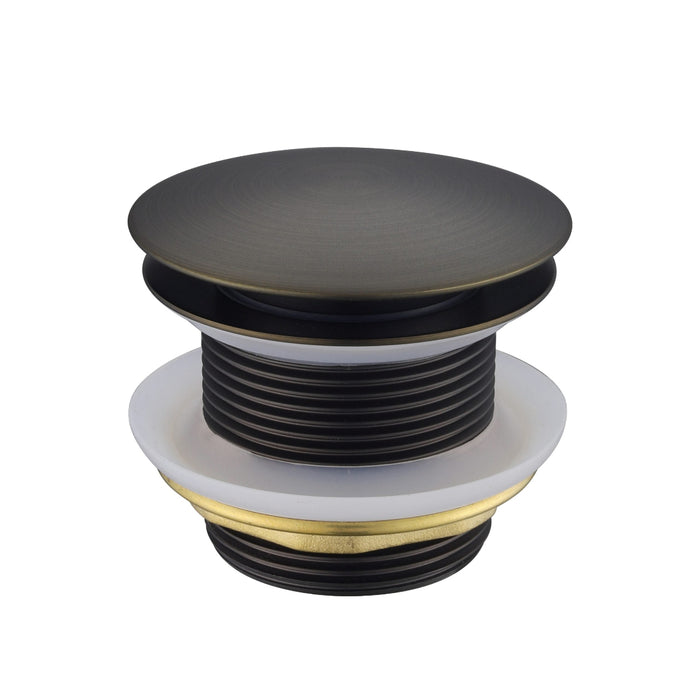 Antique Brass Pop Up Bath Waste