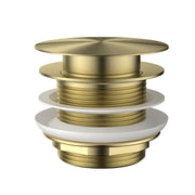 Brushed Bronze Pop Up Bath Waste - Acqua Bathrooms