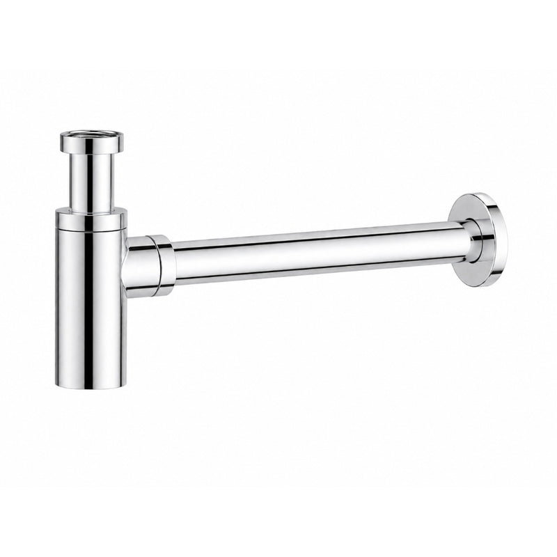 Chrome 32mm Round Bottle Trap Waste