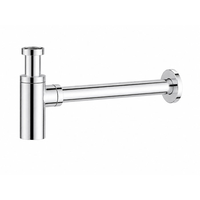 Chrome 32mm Round Bottle Trap Waste