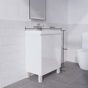 Absolute | 600mm Ensuite Narrow Vanity on Legs - Acqua Bathrooms