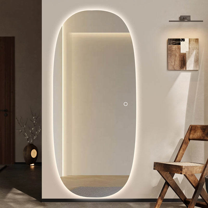 Pera 800 x 1800 LED Mirror - Three Light Temperatures