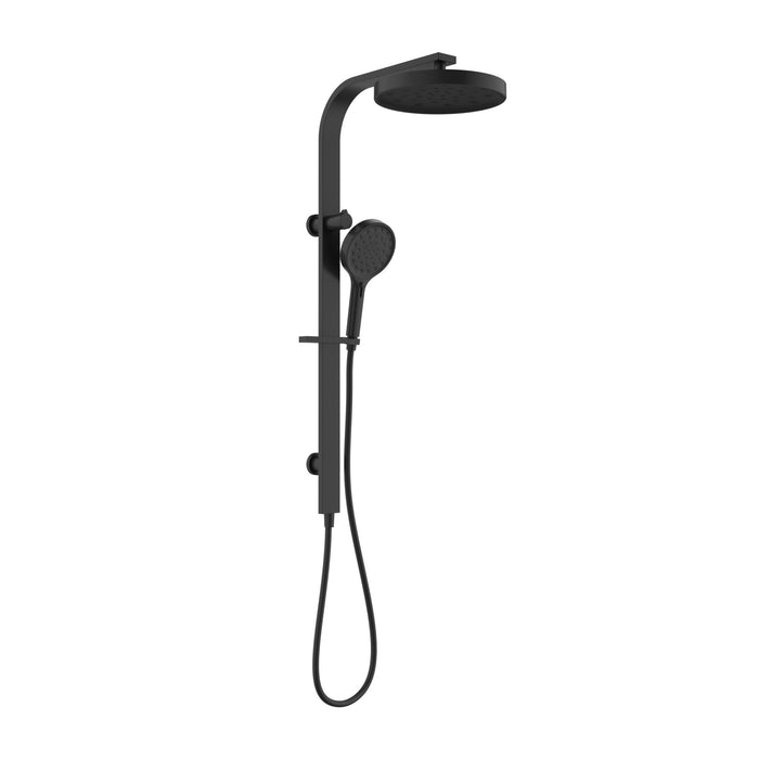 Sulu II Matte Black Multifunction Shower Rail Set