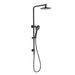 Cesena Matte Black Multifunction Shower Rail Set - Acqua Bathrooms