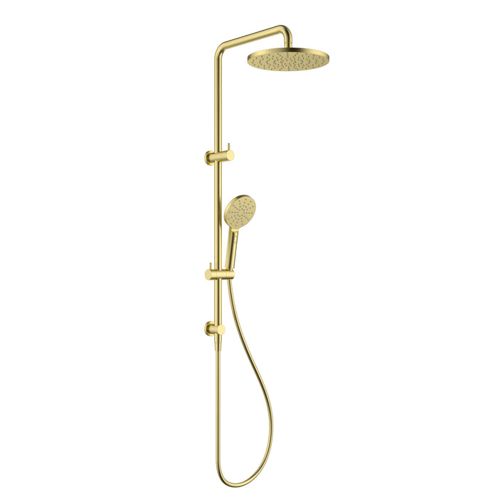Otus Brushed Gold Multifunction Shower Rail Set