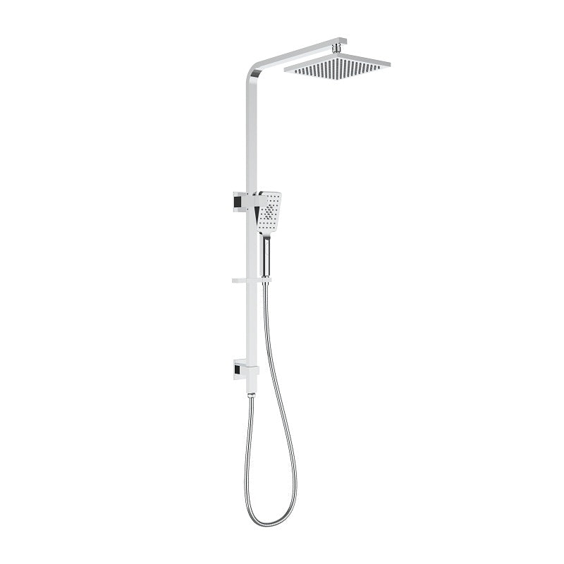 Messina Square Multifunction Shower Rail - Acqua Bathrooms