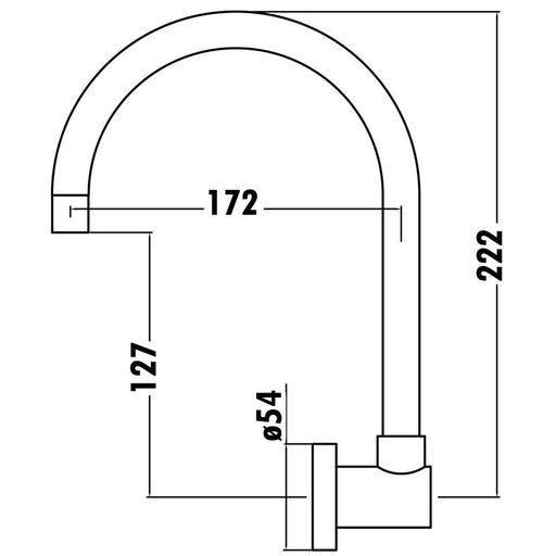 Cesena Bath Tap Set - Acqua Bathrooms