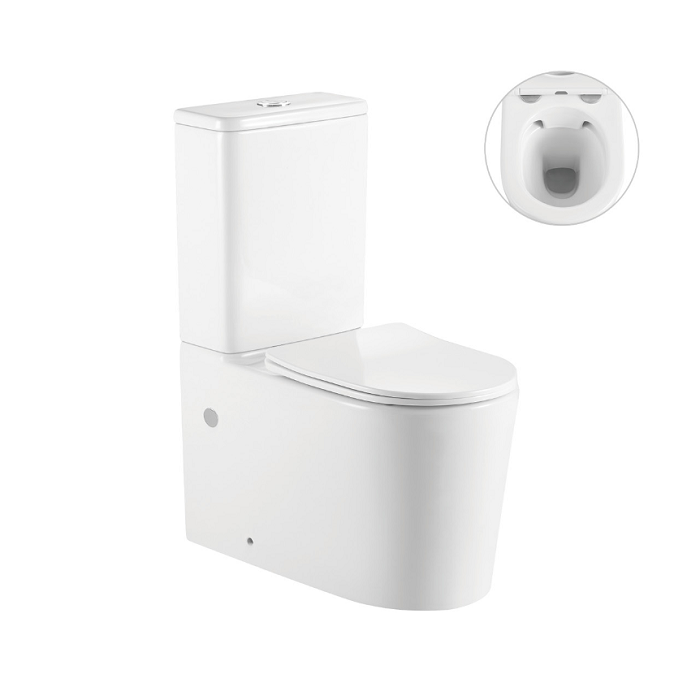 Potti Junior Rimless Toilet Suite - Acqua Bathrooms