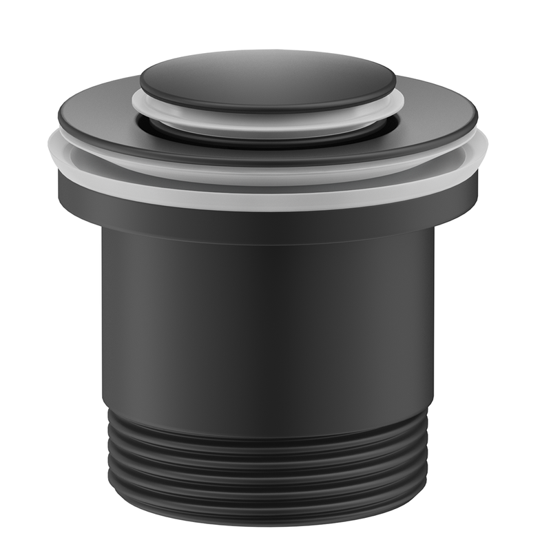 Xulu Matte Black Universal Pop-Up Waste