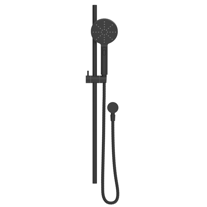 Mica Matte Black Shower Rail