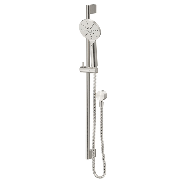 Mica Brushed Nickel Shower Rail