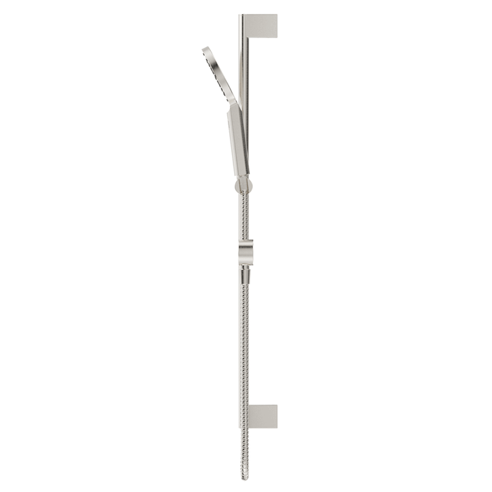 Mica Brushed Nickel Shower Rail