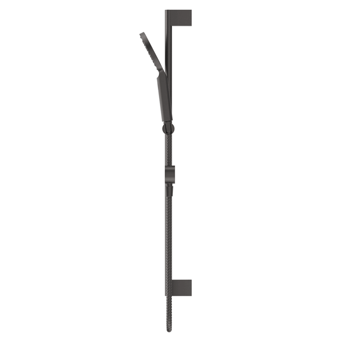 Mica Gun Metal Shower Rail