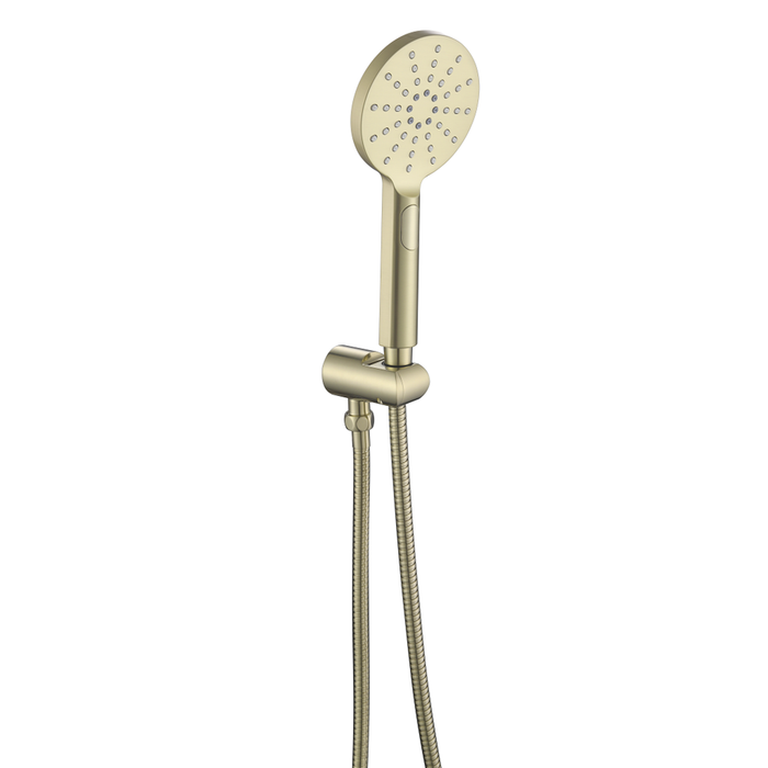 Mica French Gold Wide Hand Shower