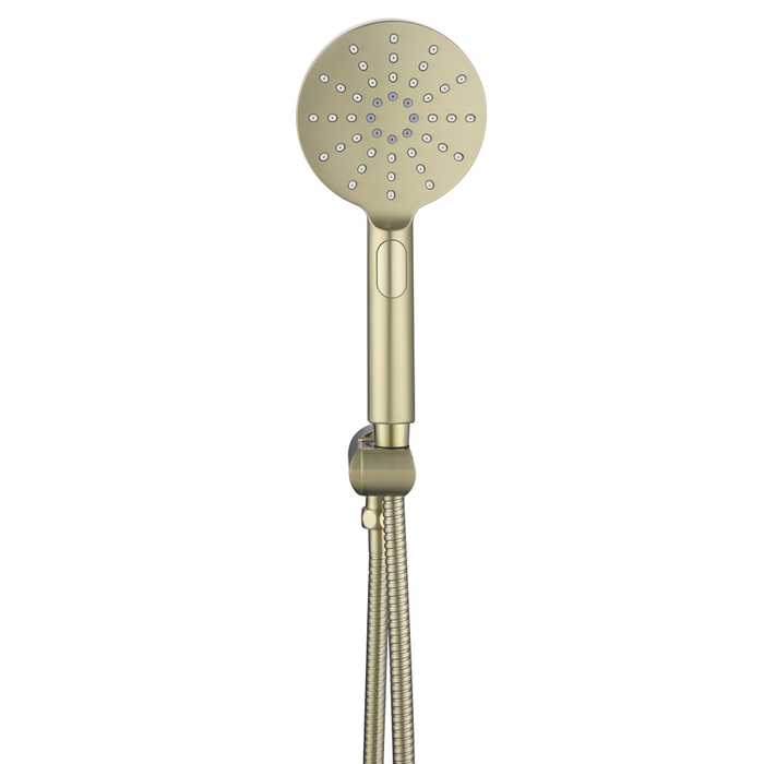 Mica French Gold Wide Hand Shower