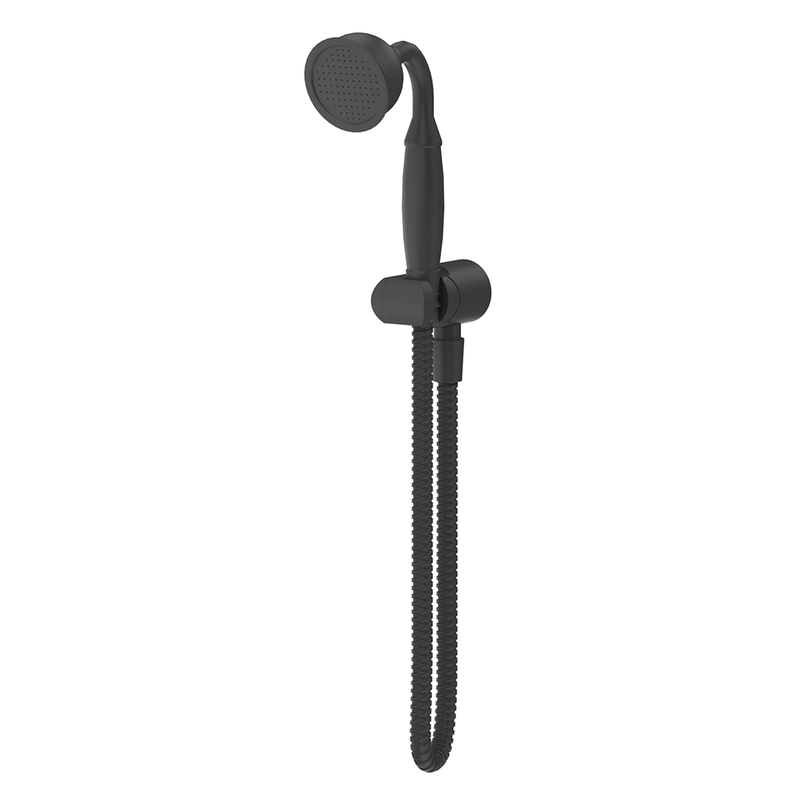 Mica Matte Black Heritage Hand Shower