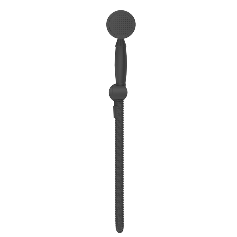 Mica Matte Black Heritage Hand Shower