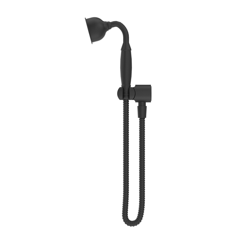 Mica Matte Black Heritage Hand Shower