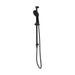 Mica Matte Black Shower Rail - Acqua Bathrooms