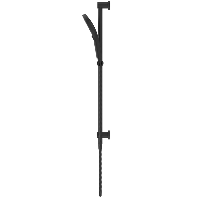 Mica Matte Black Shower Rail