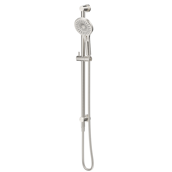 Mica Brushed Nickel Shower Rail
