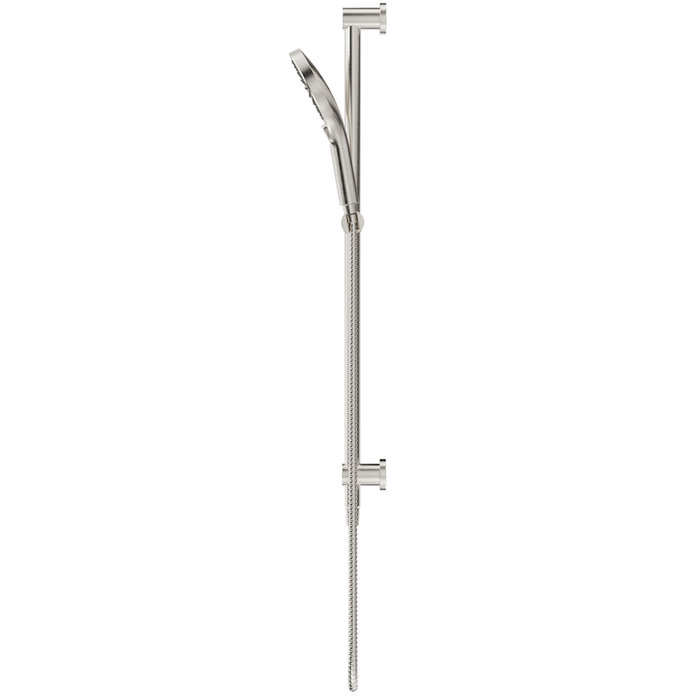 Mica Brushed Nickel Shower Rail